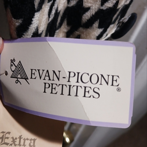 NWT Vintage Evan Picone Houndstooth wool blazer - Picture 9 of 15